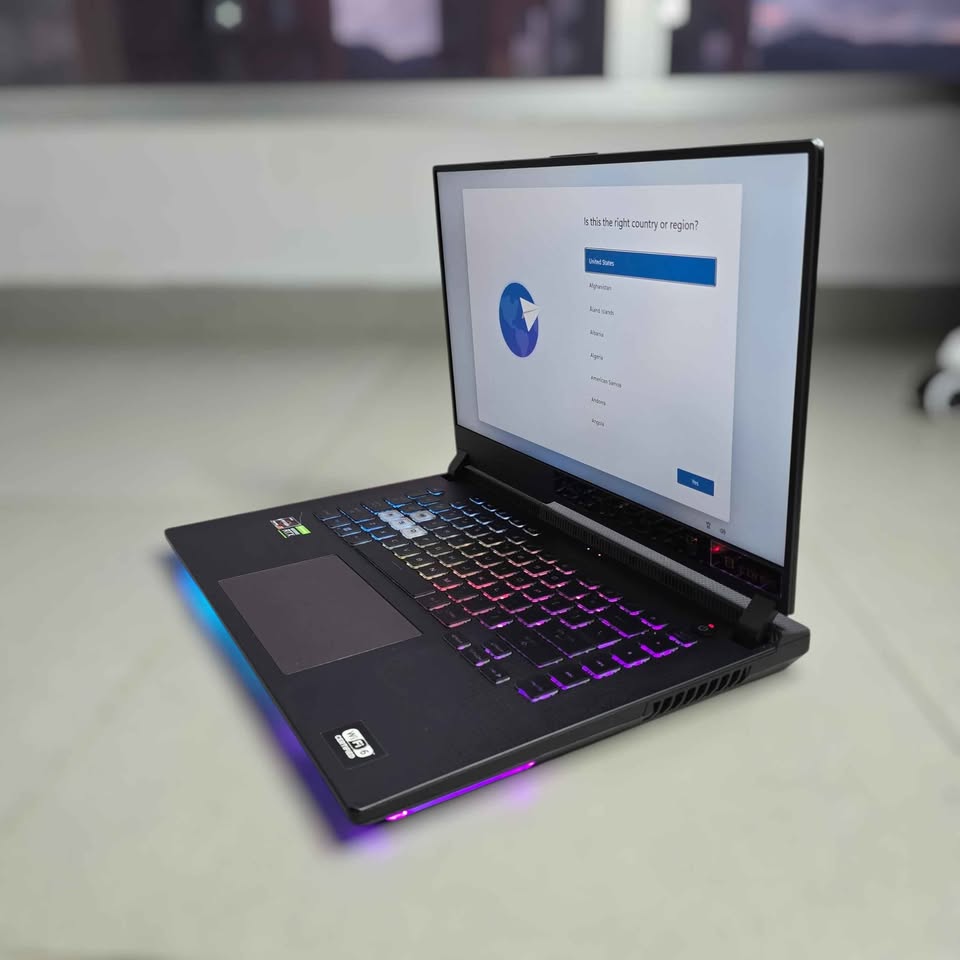Portatil Gamer Asus Rog Strix g15 Ryzen 7 512 ssd 16gb Ram RGB