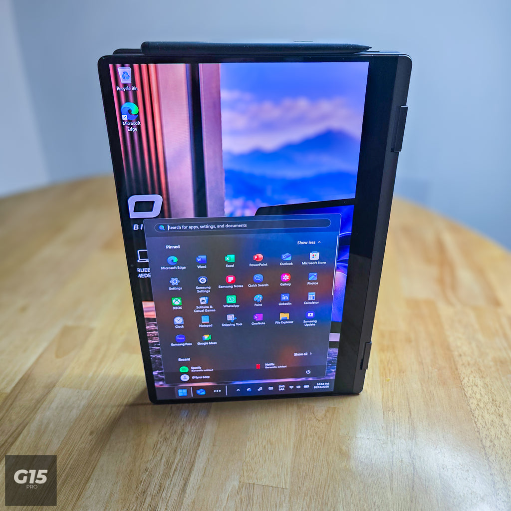 Portatil para diseño Samsung Galaxy Book3 360 i7 16gb RAM 512gb SSD táctil