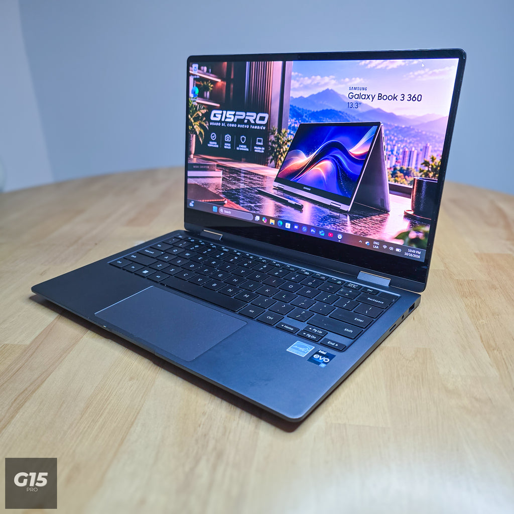 Portatil para diseño Samsung Galaxy Book3 360 i7 16gb RAM 512gb SSD táctil