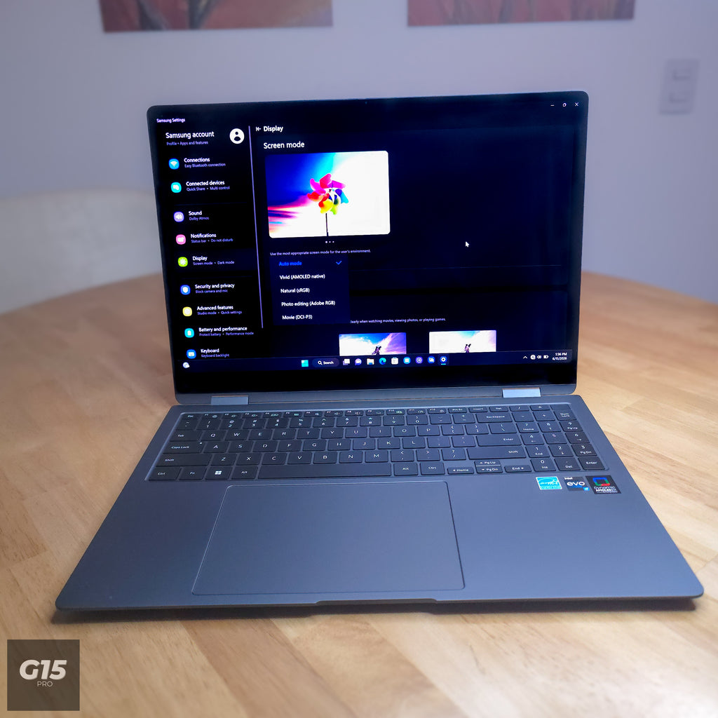 Portatil Samsung Galaxy Book3 pro 360 1000GB 3K  i7 13th 16gb ram lector de huella convertible 360