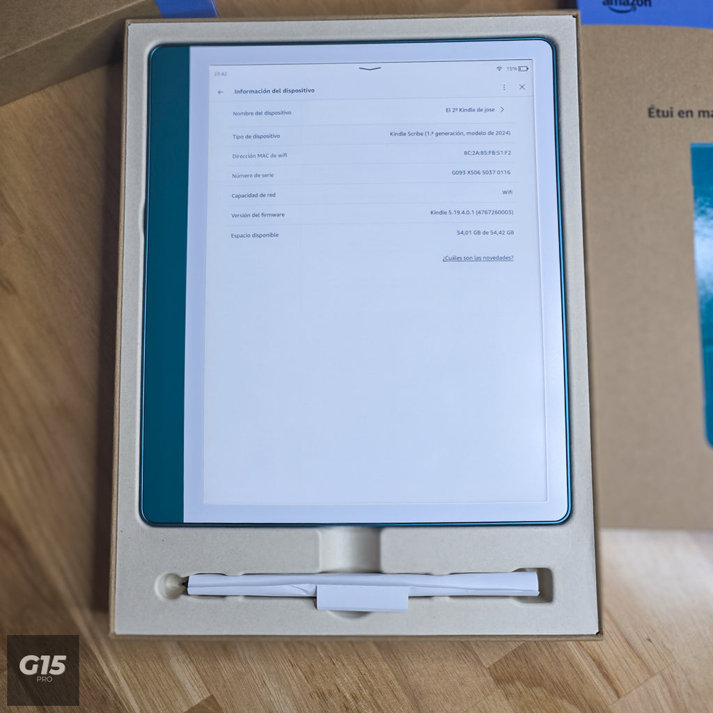 Kindle scribe 64gb jade premium pen + Estuche Nueva