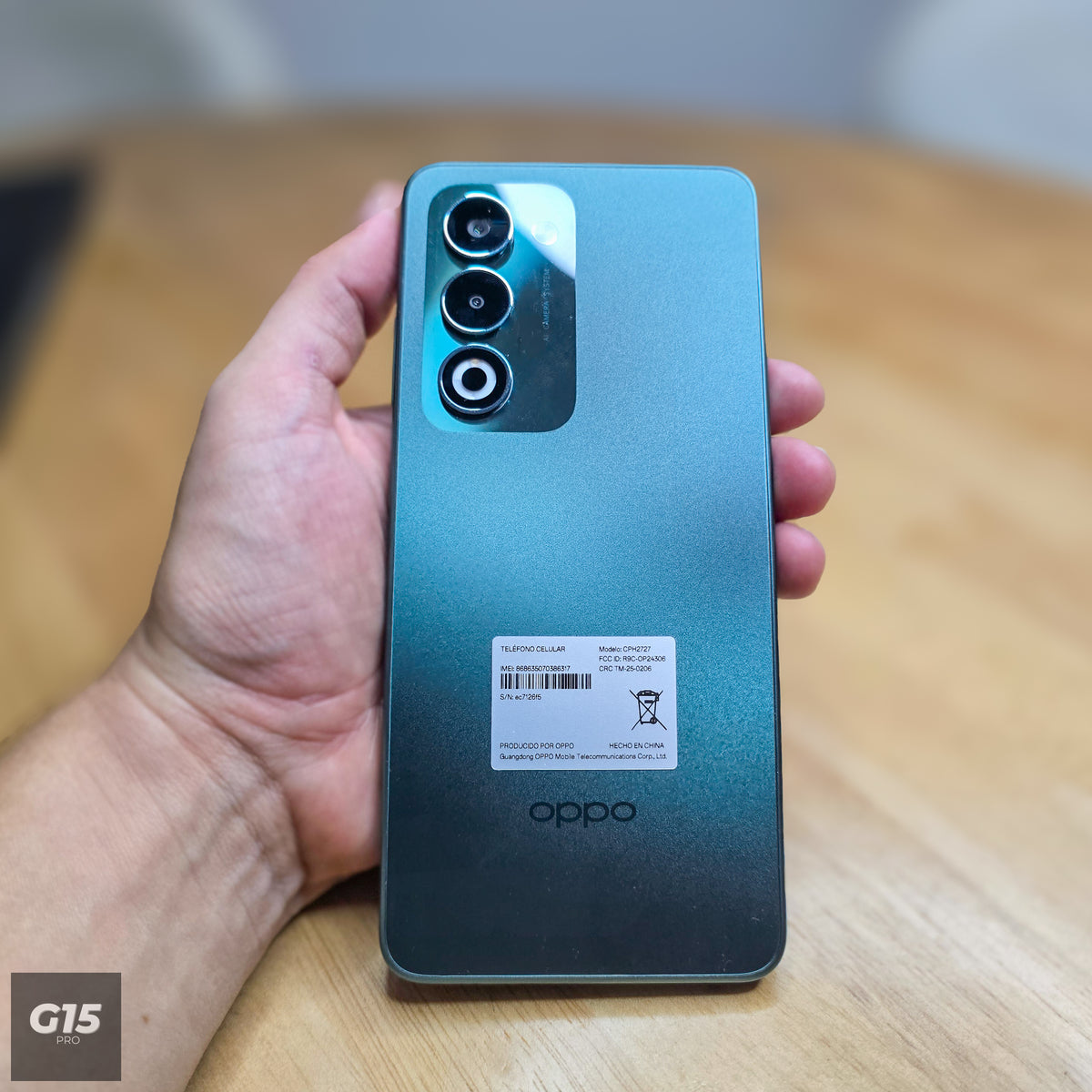 Celular Nuevo Oppo A5 con estuche + caja + factura de compra